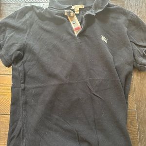 Men’s Burberry polo black size small